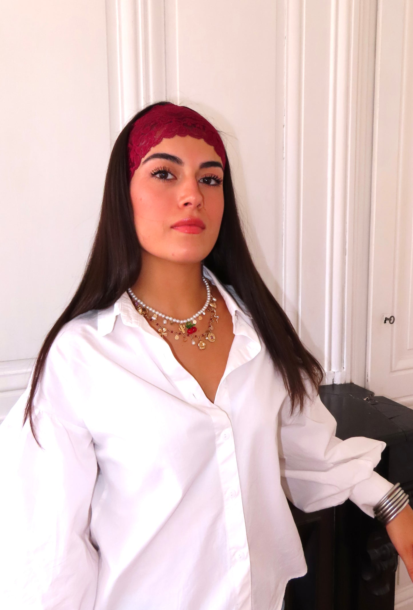 Bandeau Mia Bordeaux