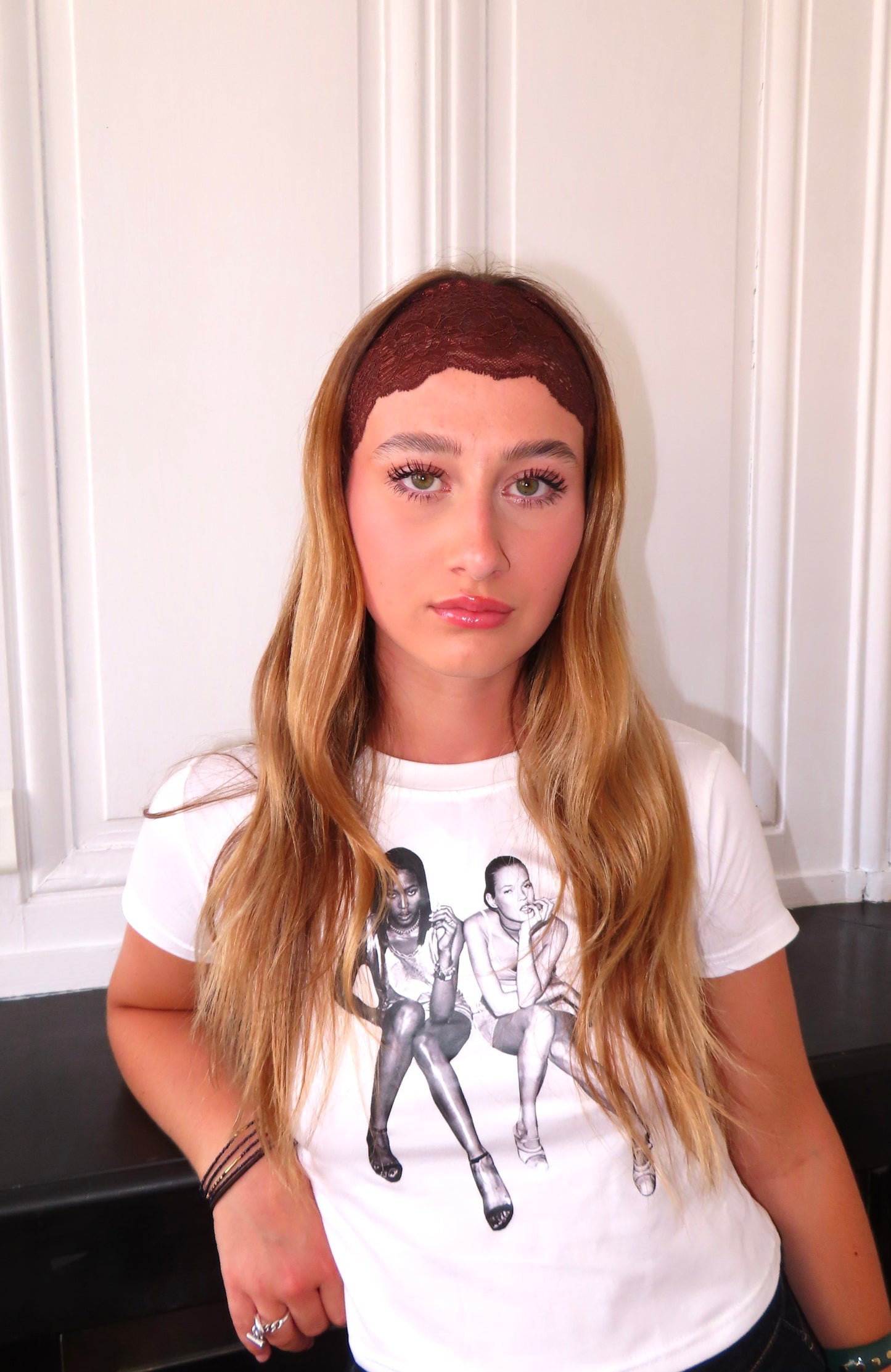Bandeau Jane Marron