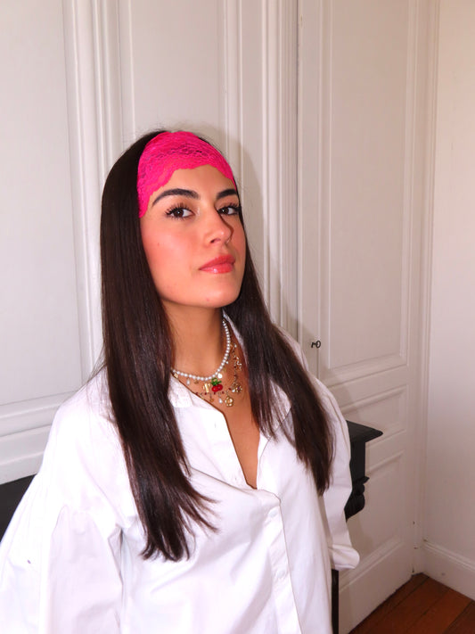 Bandeau Jane Fushia