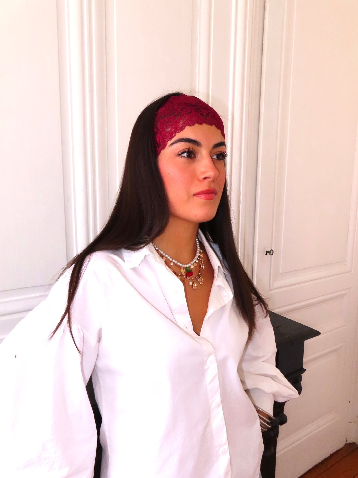 Bandeau Mia Bordeaux