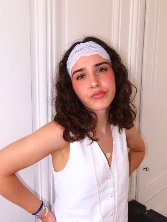 Bandeau Jane Blanc