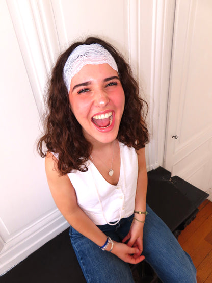 Bandeau Jane Blanc