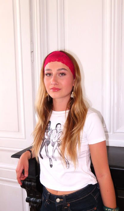 Bandeau Mia Rouge Fushia