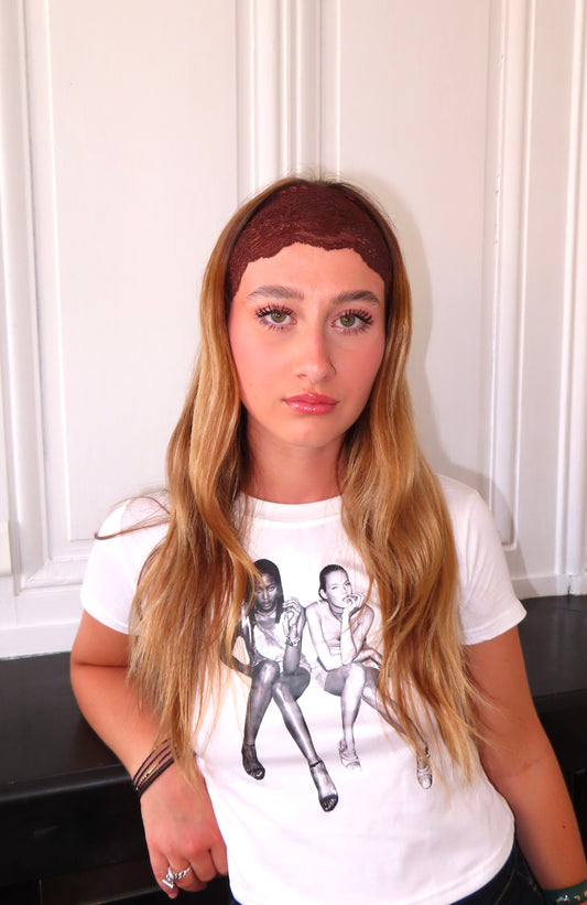Bandeau Jane Marron
