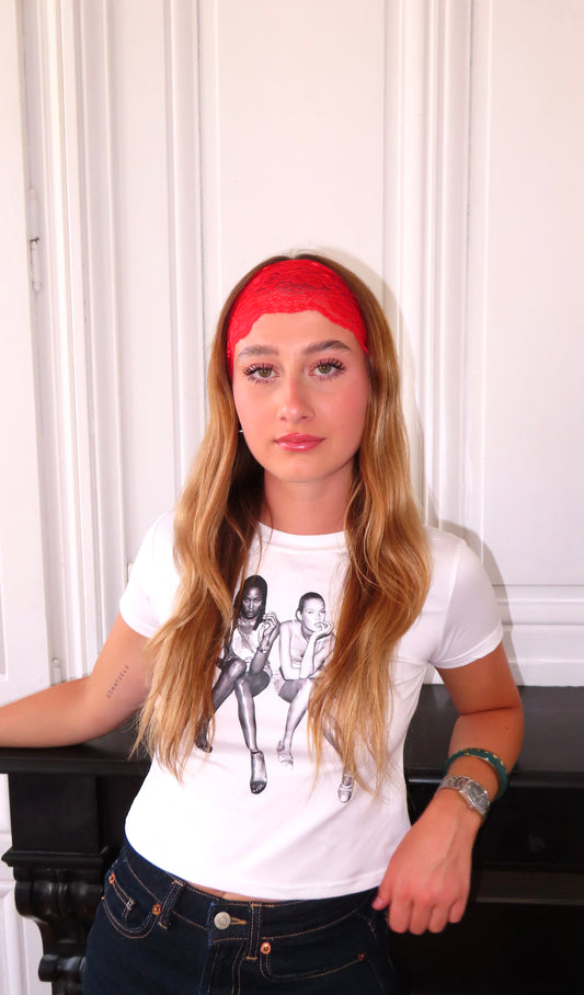 Bandeau Jane Rouge