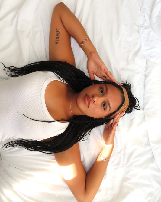 Bandeau Jane Marron clair