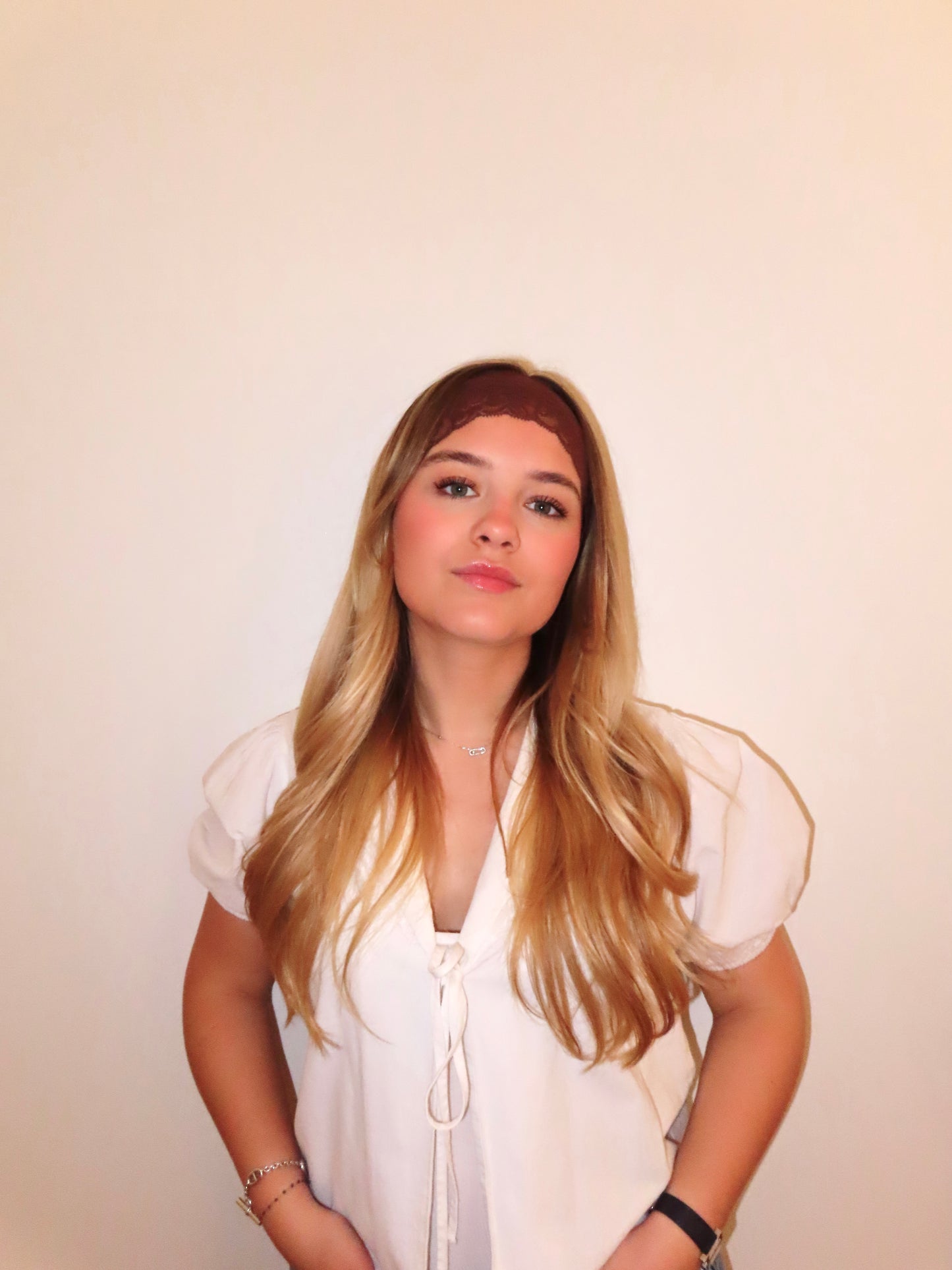 Bandeau Jane Marron