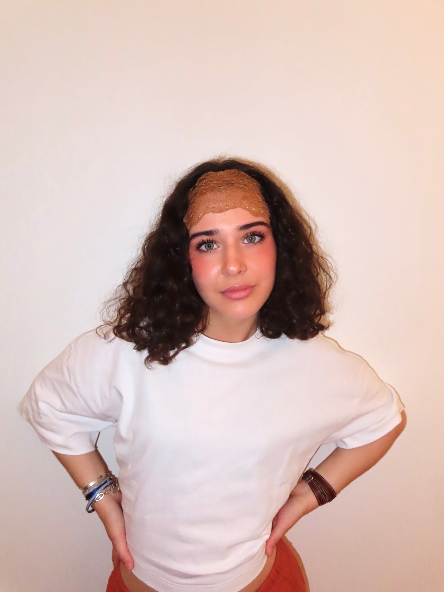 Bandeau Jane Marron clair